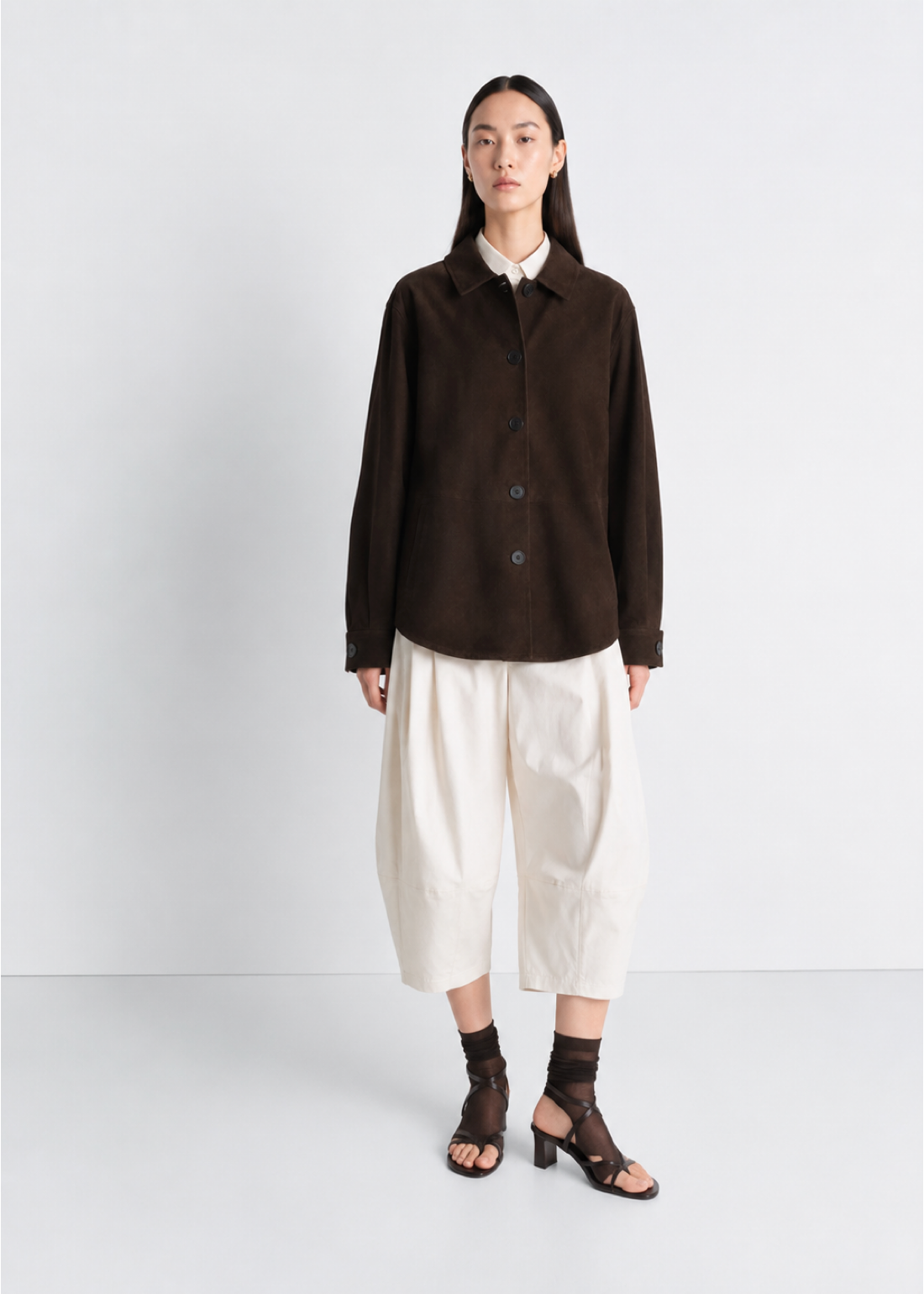 The Shirt Jacket — model front view