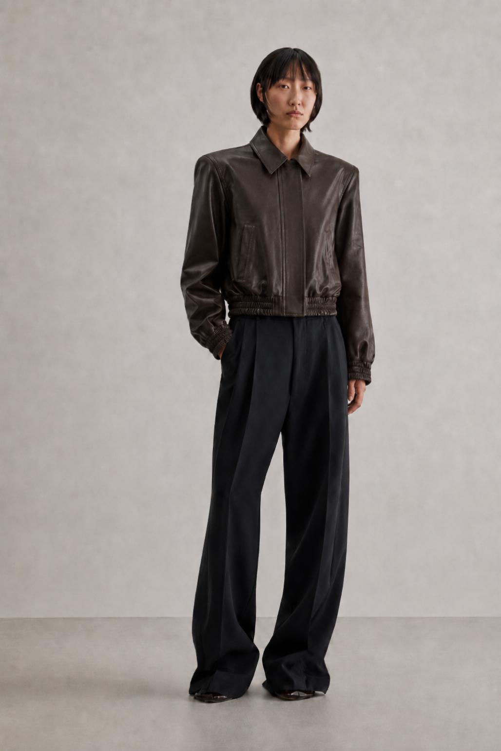 The Shoulder Patch Bomber — model front view